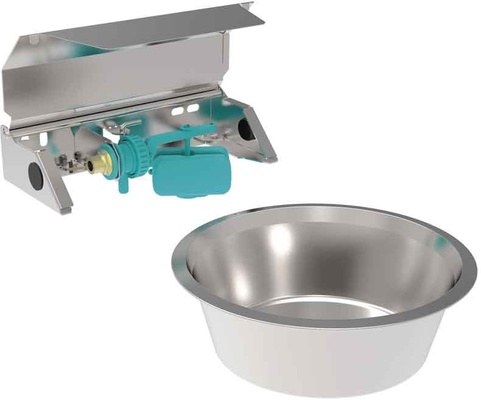 Bebedero Automatico Cleansy Acero Inox XL 1/2